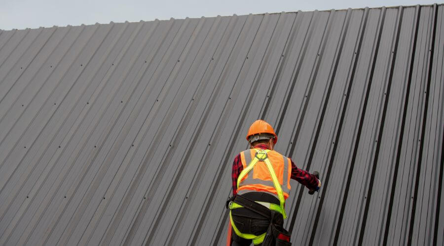 Professional metal roof installation services in Belleville, AR